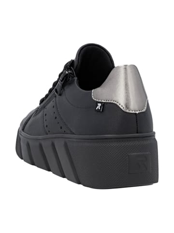 rieker Sportliche Schnürschuhe in Schwarz