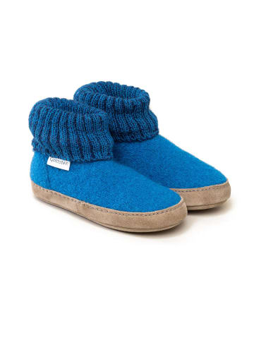 Gottstein Hausschuh Alpine Boot LE in blau
