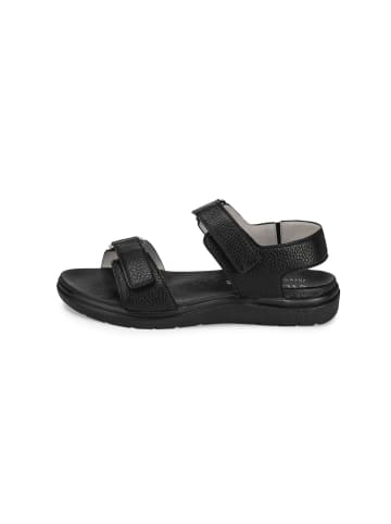 VITAFORM Hirschleder Sandalen in schwarz