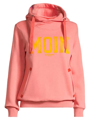 Salzhaut Hoodie SÜNN- MOIN in Coral