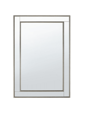 Beliani Wandspiegel FENIOUX in Silber/Gold - (W) 60 x (H) 90 x (L) 2 cm