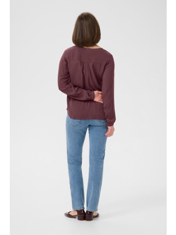 Kaffe Bluse langarm Amber Regular fit in Fudge