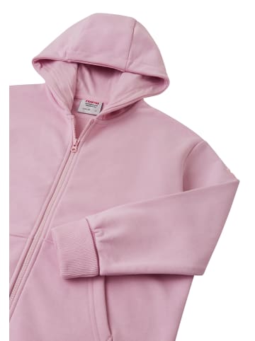 Reima Sweatjacke mit Kapuze " Huppuri " in Pale rose