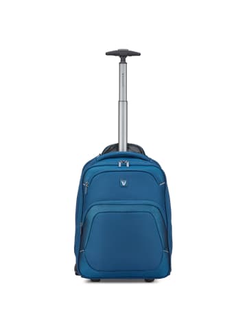 Roncato Gateway 2 Rollen Rucksacktrolley 45 cm Laptopfach in blue