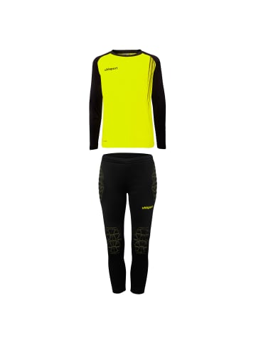 uhlsport Torwart-Sets Impulse Junior Kids in fluo gelb/schwarz
