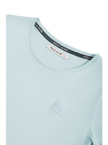 Polo Club T-Shirt in Hellblau