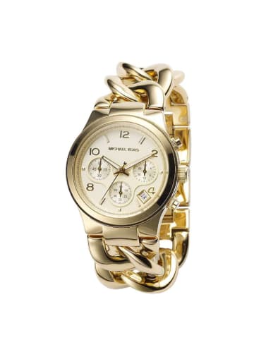 Michael Kors Damenuhr in Gold, Modell: MK3131 Runway Lady