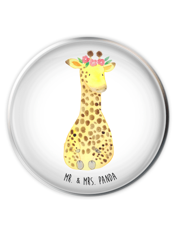 Mr. & Mrs. Panda Ablaufgarnitur Giraffe Blumenkranz ohne Spruch in Weiß