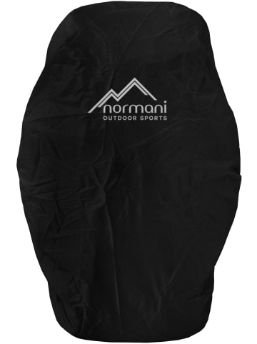 Normani Outdoor Sports Rucksackcover Regenhülle Regenschutz 20 bis 130 Liter in Schwarz