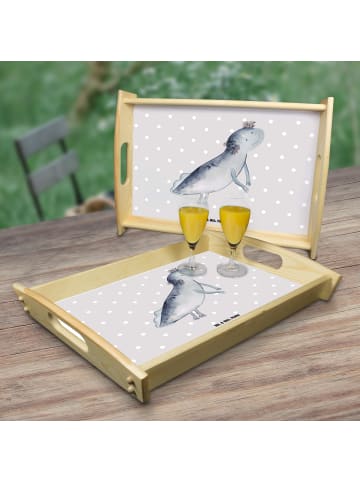 Mr. & Mrs. Panda tablett zum servieren Axolotl Schwimmen ohne Sp... in Grau Pastell