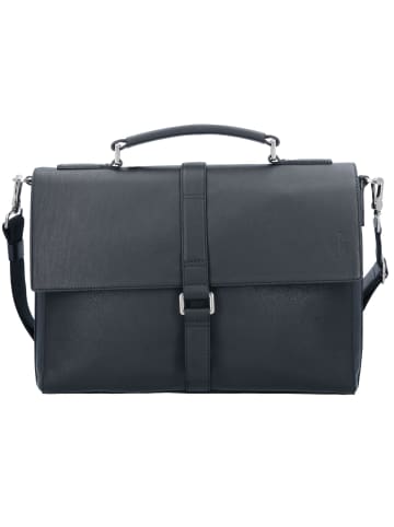 PICARD Rocket Aktentasche Leder 38 cm Laptopfach in schwarz