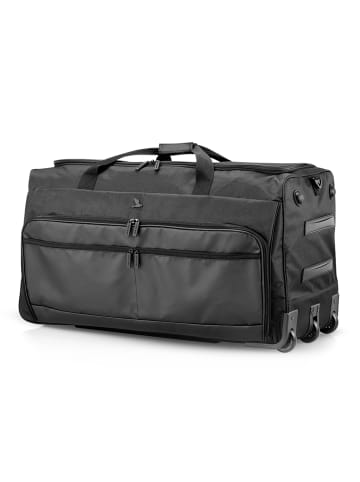 Pack Easy Light-Bag 3 Rollen Reisetasche 82 cm in schwarz