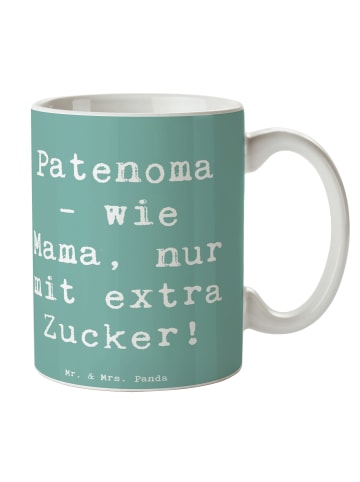 Mr. & Mrs. Panda Tasse Spruch Patenoma Liebe mit Spruch in Meeresbrise