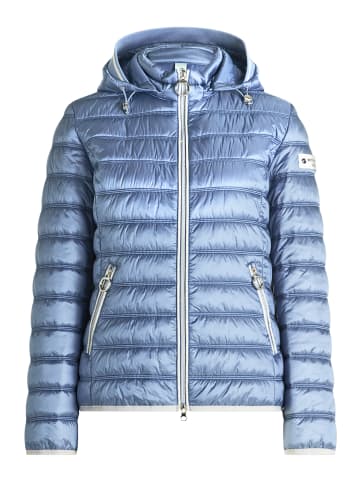 Betty Barclay Steppjacke mit abnehmbarer Kapuze in Stonewash