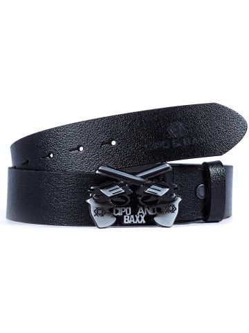Cipo & Baxx Gürtel 95cm x 3,8 in Black