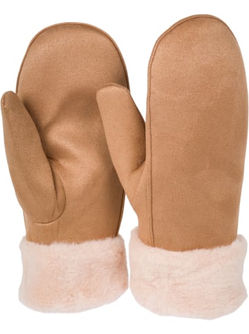 styleBREAKER Fäustlinge in Camel