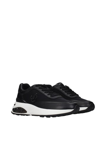 Jimmy Choo Schwarz Stoff Athletik Sneaker