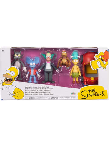 jakks Pacific Die Simpsons 6 cm Figuren Multipack Krusty der Clown beweglich 4+