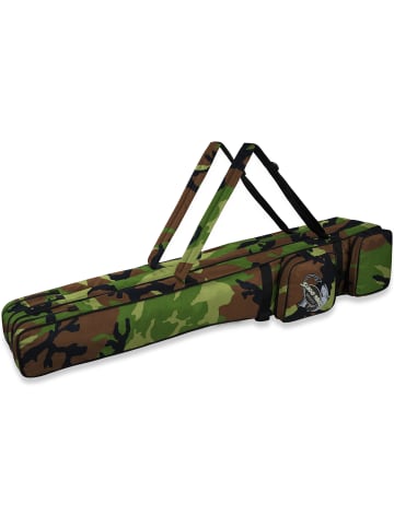 Normani Outdoor Sports Rutentasche 1,25 m bis 2,10 m RodBox Triple in Woodland