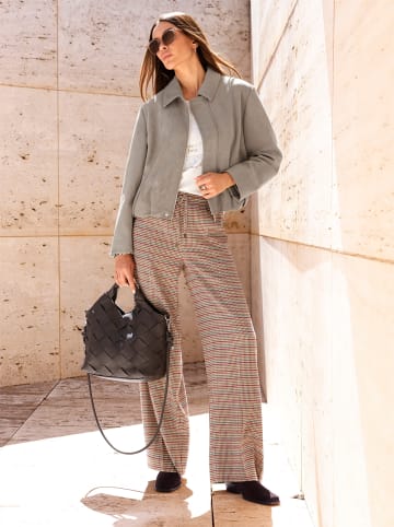 Heine Lederimitat-Blazer in taupe