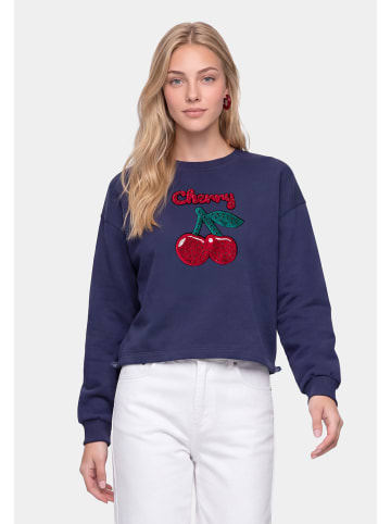 myMo Women Sweatshirt in Navy