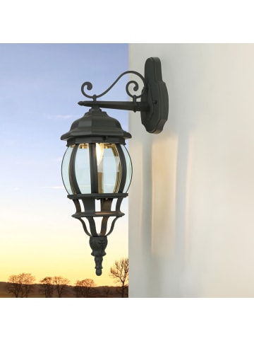 Licht-Erlebnisse Außen Wandlampe (B)15.5 x (H)54 cm in Anthrazit