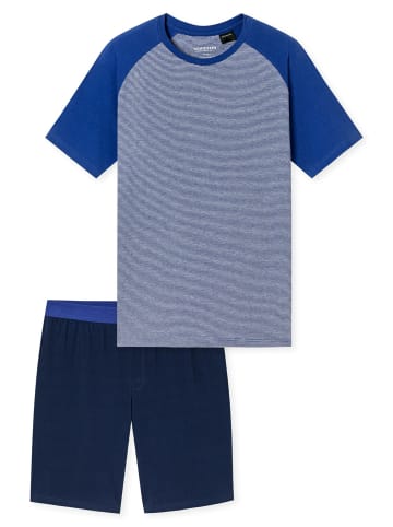 Schiesser Pyjama 955 in royal