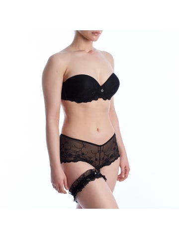 Selene 2tlg. Set: Push-up-BH + Culotte-Slip in Black
