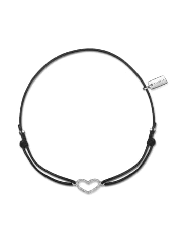Ailoria LÉA Armband schwarz/silber in silber