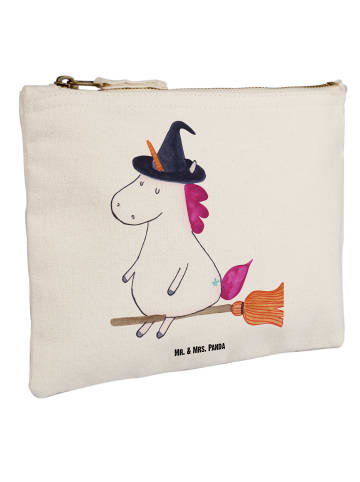 Mr. & Mrs. Panda Waschtasche Einhorn Hexe ohne Spruch in Weiß