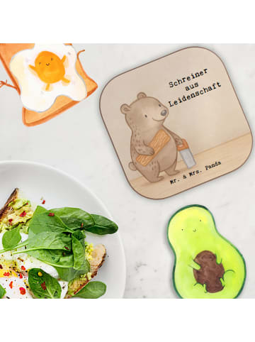 Mr. & Mrs. Panda Tassenuntersetzer Schreiner Leidenschaft Design... in Weiß