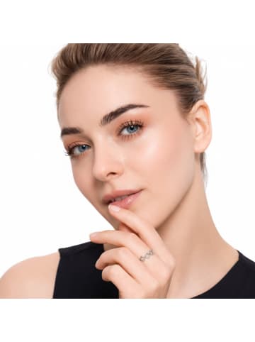 Steel_Art Fingerring Damen Pilus silberfarben in silberfarben poliert