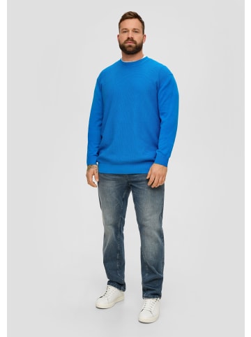 s.Oliver Strickpullover langarm in Blau