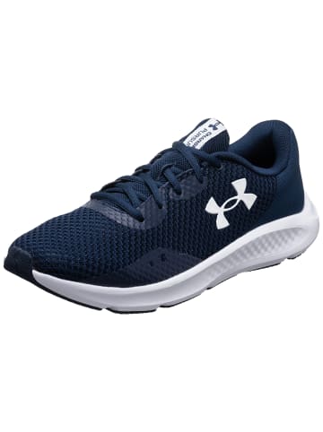 Under Armour Laufschuh Charged Pursuit 3 in dunkelblau / weiß