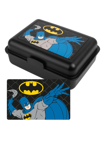 United Labels DC Comics Batman Brotdose mit Trennwand - Logo in schwarz