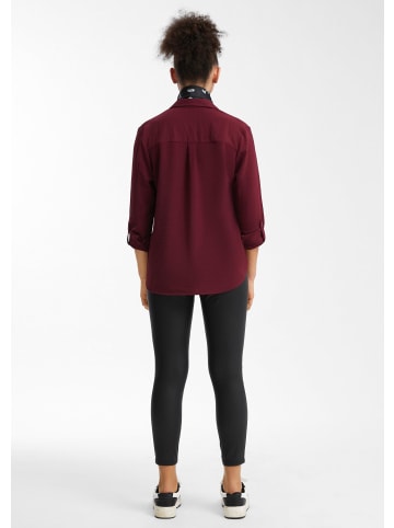 QS Bluse in 3900_bordeaux