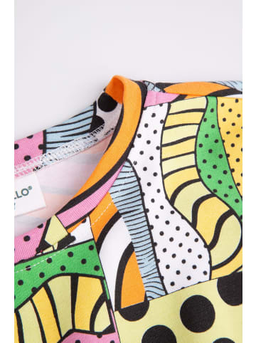 Coccodrillo T-Shirt mit langen Ärmeln in bunt