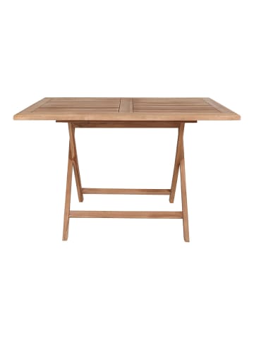 ebuy24 Gartentisch Oline Braun 80 x 120 cm