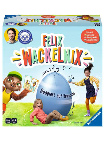 Ravensburger Bewegungsspiel Beweg dich schlau! Felix Wackelnix 5-10 Jahre in bunt