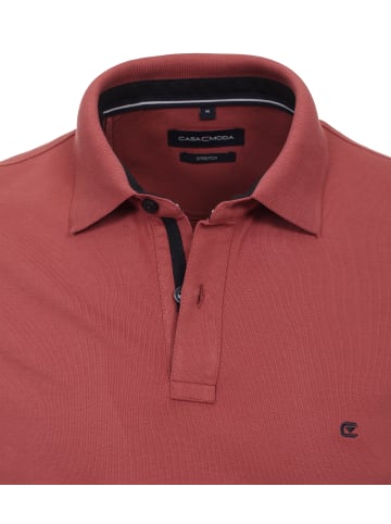 CASAMODA Polo-Shirt in Mittelrot