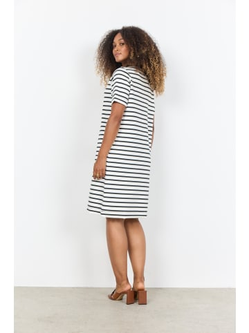 soyaconcept Shirtkleid SC-Barni in ecru schwarz - 0001