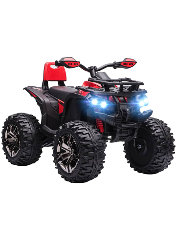 HOMCOM 12V 10Ah Kinder Quad 3-5 Jahre Rot