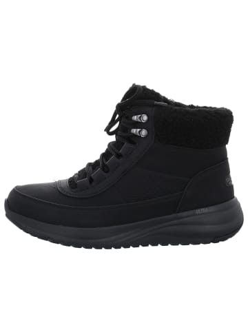 Skechers Schnürstiefelette in schwarz