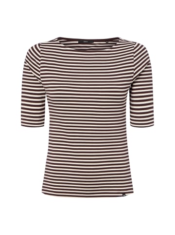 Zero T-Shirt in schoko ecru