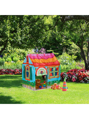 Spielzelt "Landhaus" in Bunt - (B)96 x (H)103 x (T)75 cm