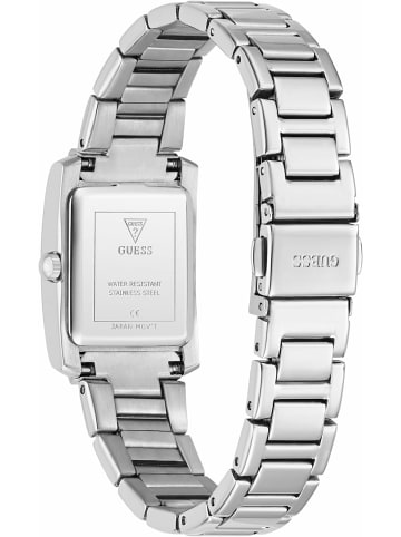 Guess Quarzuhr für Damen in silber