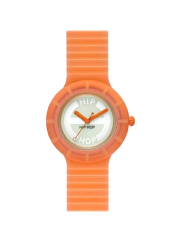 Hip Hop Analoguhr glowing in the dark weiss