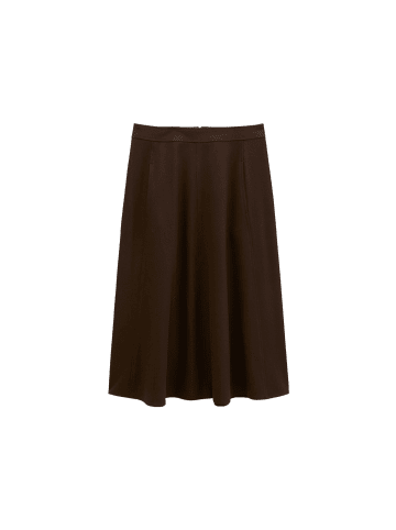 Marc O'Polo Ausgestellter Flanellrock in Burnt Coffee