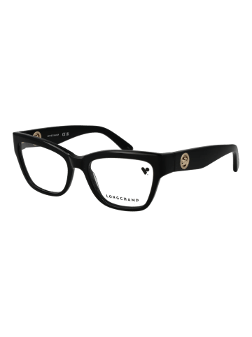 Longchamp Damen Optische Fassungen Katzenauge Schwarz