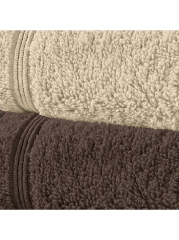 Erwin Müller Frottier Frottier-Set 6-teilig Heidelberg in beige-braun